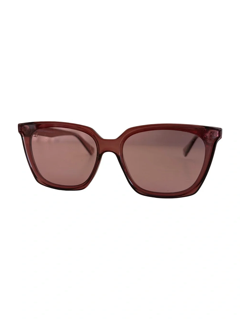 Vincent Chase S14075 Pink Transparent Full Rim Polarized Sunglasses Unisex